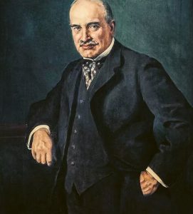 Portrait Max Warburg aus dem Übersee-Club